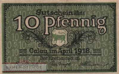 Calau - 10  Pfennig (#VAC002_3b_XF)