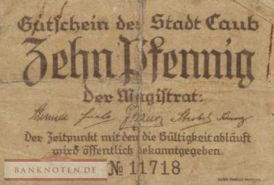 Caub - 10  Pfennig (#VAC010_1a_VG)