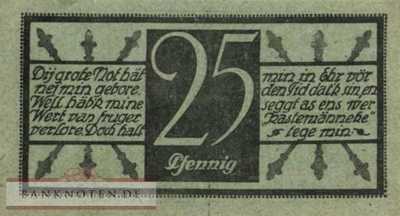 Cleve - 25  Pfennig (#VAC017_3a_AU)