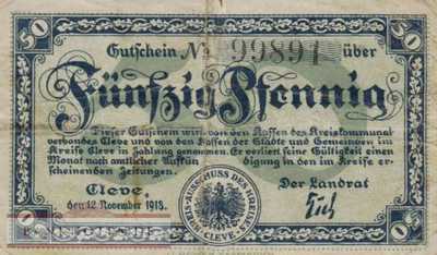Cleve - 50  Pfennig (#VAC018_2b_F)