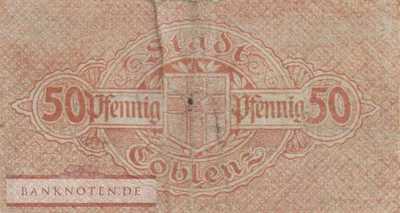 Coblenz - 50  Pfennig (#VAC019_5_F)