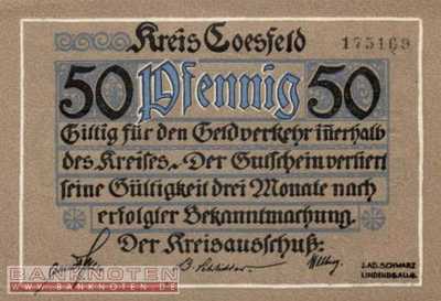 Coesfeld - 50  Pfennig (#VAC023_5b-1_UNC)