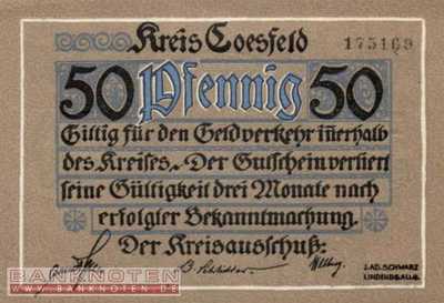 Coesfeld - 50  Pfennig (#VAC023_5b-1_UNC)