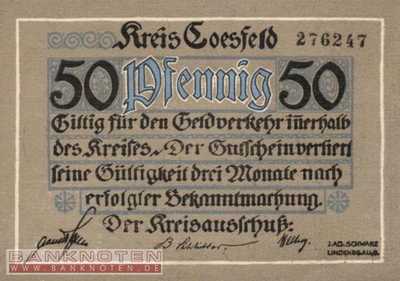 Coesfeld - 50  Pfennig (#VAC023_5b-2_UNC)