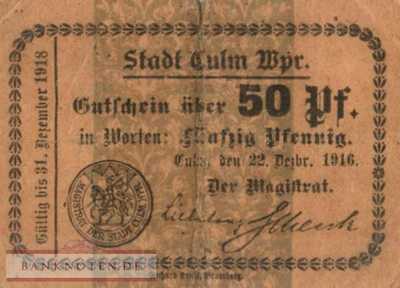 Culm - 50  Pfennig (#VAC035_1f_VG)