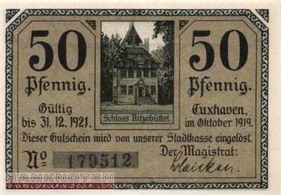 Cuxhaven - 50  Pfennig (#VAC037_3b_UNC)