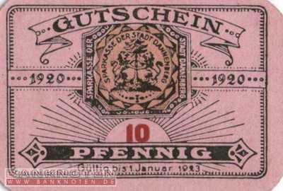Dannenberg - 10  Pfennig (#VAD002_5b_UNC)