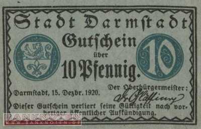 Darmstadt - 10  Pfennig (#VAD005_5b_UNC)