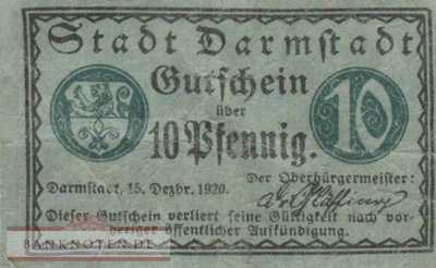 Darmstadt - 10  Pfennig (#VAD005_5d_F)