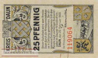 Daun - 25  Pfennig (#VAD007_2_AU)