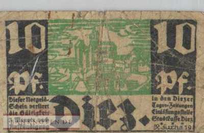 Diez - 10  Pfennig (#VAD015_5c_G)
