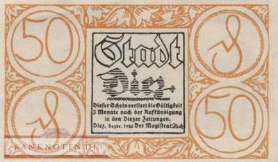 Diez - 50  Pfennig (#VAD015_7b_UNC)