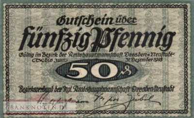 Dresden - 50  Pfennig (#VAD032_2_AU)