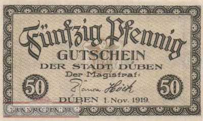 Düben - 50  Pfennig (#VAD033_1c_UNC)