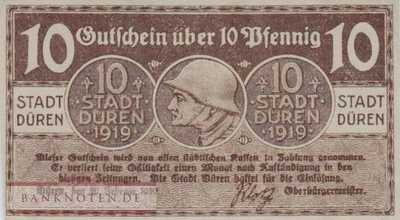 Düren - 10  Pfennig (#VAD034_11_UNC)