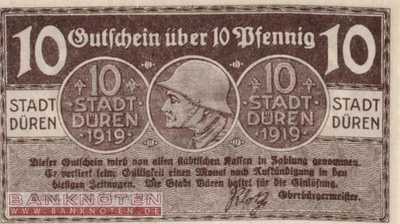 Düren - 10  Pfennig (#VAD034_12_UNC)