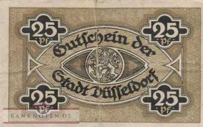 Düsseldorf - 25  Pfennig (#VAD035_2a_F)