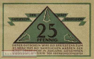 Düsseldorf - 25  Pfennig (#VAD035_4a_UNC)