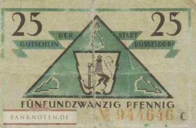 Düsseldorf - 25  Pfennig (#VAD035_5_VG)