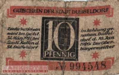 Düsseldorf - 10  Pfennig (#VAD035_6_VG)