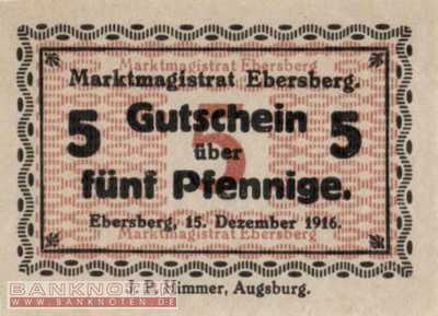 Ebersberg - 5  Pfennig (#VAE002_3a_UNC)