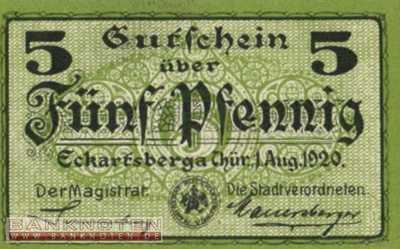 Eckartsberga - 5  Pfennig (#VAE005_1a_UNC)