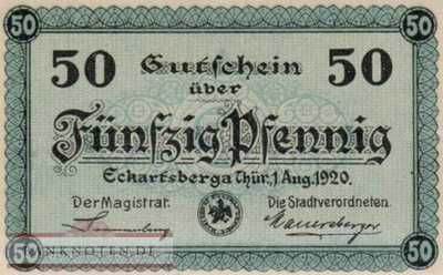Eckartsberga - 50  Pfennig (#VAE005_1b_UNC)