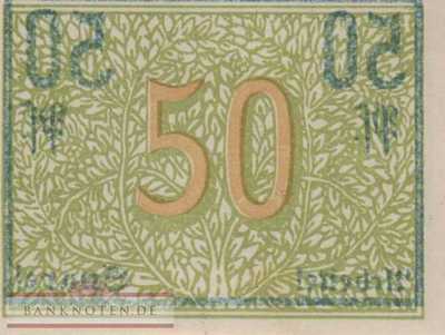 Eisenach - 50  Pfennig - unfertig (#VAE010_3P-1_UNC)