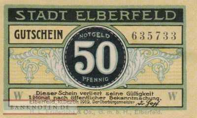 Elberfeld - 50  Pfennig (#VAE013_7_UNC)