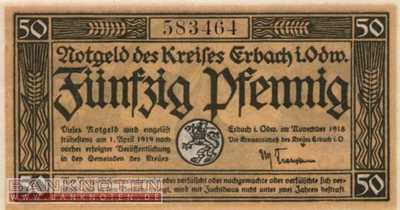 Erbach im Odenwald - 50  Pfennig (#VAE020_1_UNC)