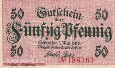 Erfurt - 50  Pfennig (#VAE022_1_AU)
