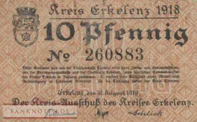 Erkelenz - 10  Pfennig (#VAE024_05_F)