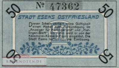 Esens - 50  Pfennig (#VAE029_3c_UNC)