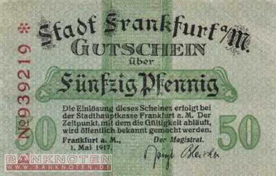 Frankfurt am Main - 50  Pfennig (#VAF016_1h_XF)