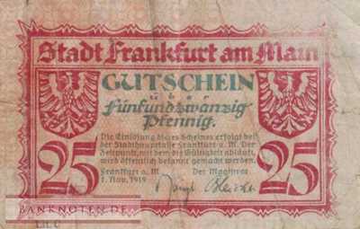 Frankfurt am Main - 25  Pfennig (#VAF016_4_VG)