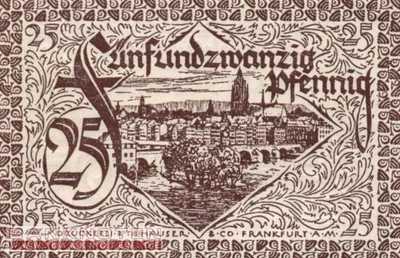 Frankfurt am Main - 25  Pfennig (#VAF016_7_XF)