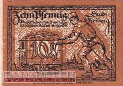 Freiberg - 10  Pfennig (#VAF019_7b_UNC)