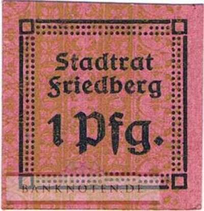 Friedberg (Bayern) - 1  Pfennig (#VAF027_1a_UNC)