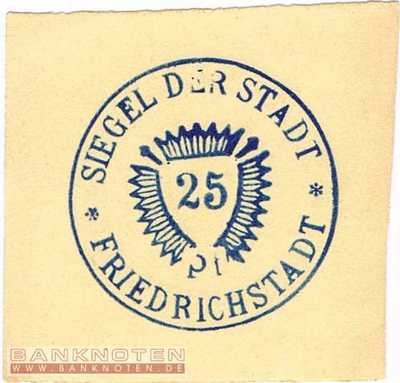 Friedrichstadt - 25  Pfennig (#VAF033_4d_UNC)