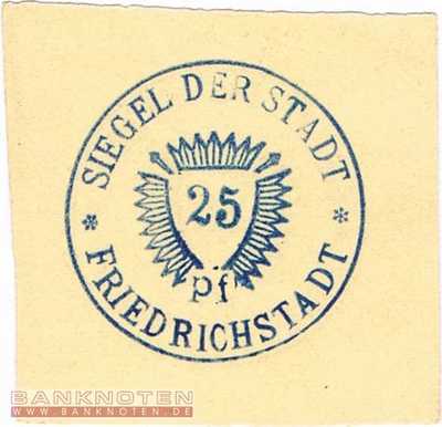 Friedrichstadt - 25  Pfennig (#VAF033_4d_UNC)