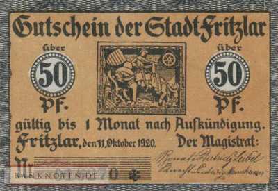 Fritzlar - 50  Pfennig (#VAF035_2b_UNC)