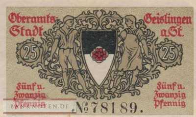 Geislingen - 25  Pfennig (#VAG004_1g_UNC)