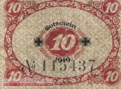 Glauchau - 10  Pfennig (#VAG018_3a_XF)