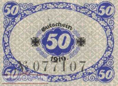 Glauchau - 50  Pfennig (#VAG018_3c_UNC)