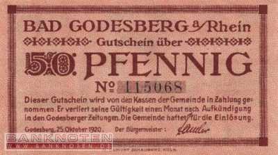Godesberg - 50  Pfennig (#VAG022_1c_UNC)