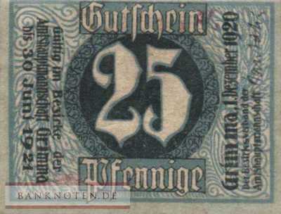 Grimma - 25  Pfennig (#VAG045_3b_AU)