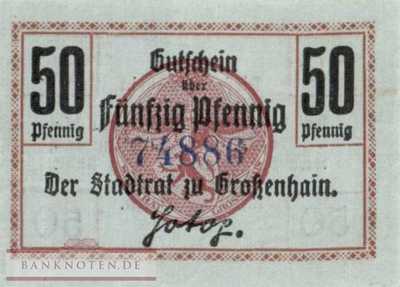Großenhain - 50  Pfennig (#VAG051_3f_UNC)