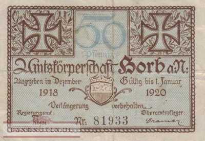 Horb - 50  Pfennig (#VAG053_1b_F)