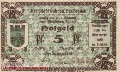 Guhrau - 5  Pfennig (#VAG064_6a_UNC)