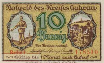 Guhrau - 10  Pfennig (#VAG065_1a_UNC)